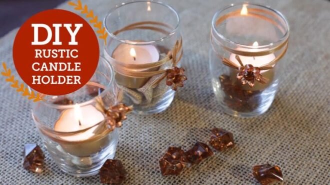 Rustic Candle Decor: Cozy and Chic Home Accents