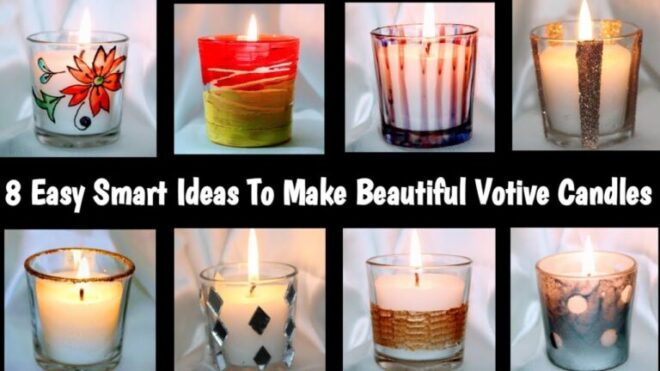 10 Creative DIY Votive Candle Ideas