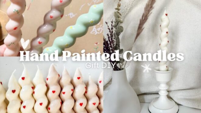 Inspiring Hand-Painted Candle Designs