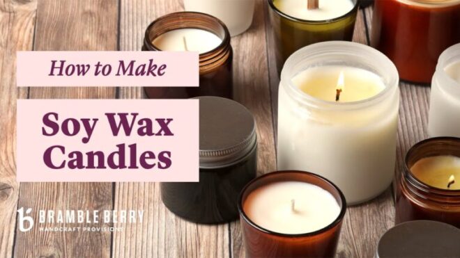 Crafted Vegetable Wax Candles: Eco-Friendly and Stylish Illumination