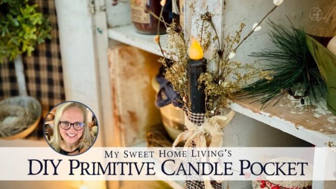 Cozy Country Cottage Taper Candles: A Charming Addition to Your Home