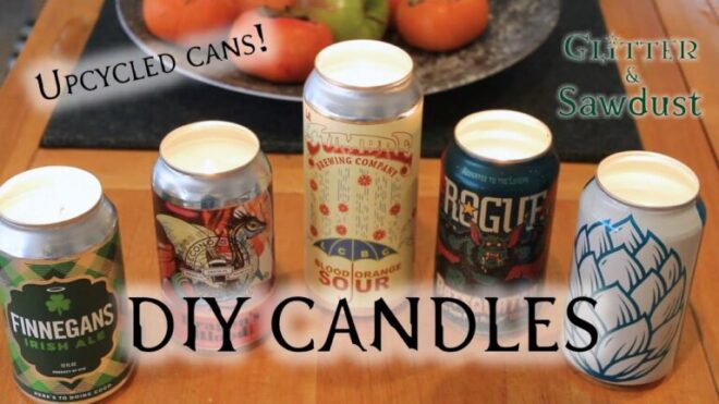 Upcycled Veggie Wax Candles: Eco-Friendly Illumination