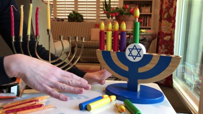 Hanukkah Handmade Candle Creations