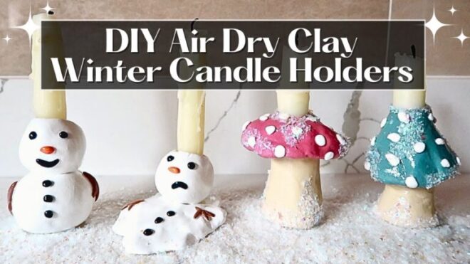 Winter-Inspired Taper Candles: Adding Cozy Ambiance to Your Home