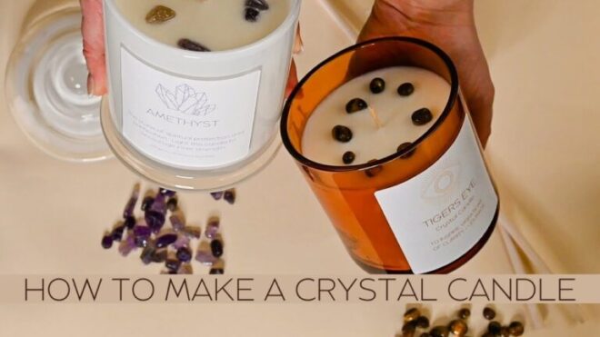 Crafting Your Own Crystal Candle Collection